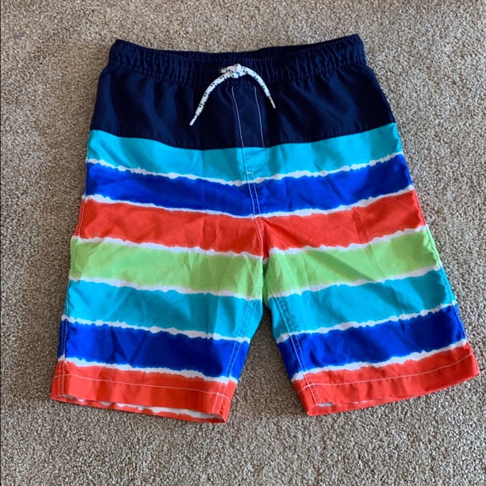 Lands end boys swim trunks
